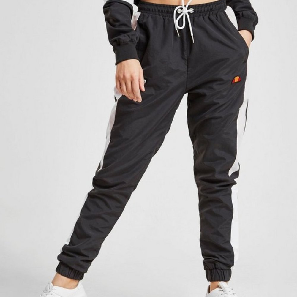 Ellesse LightPink/White/Black Trackpant (XS, 4)